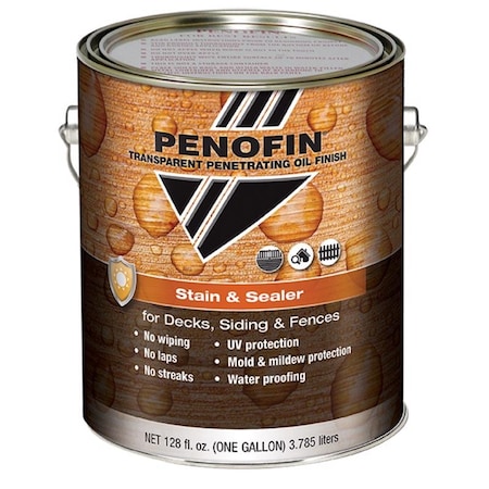 Penofin Penofin Transparent Matte Natural Oil-Based Alkyd-Oil Stain and Sealer 1 gal FSSNAGA